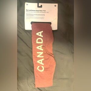 Lululemon Canada Rest & Restore Sleep Mask O/S (brand new with tags)